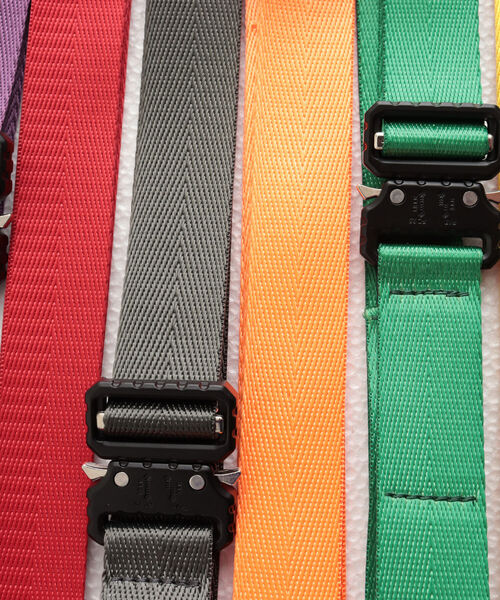 GLOSTER（グロスター）の「【GLOSTER/グロスター】MULTI-PORPOSE バックルベルト改（ベルト・メンズ・チャコールグレー/ライトグレー/ブラック/レッド/オレンジ/イエロー/グリーン/パープル・FREE）」の10枚目の写真