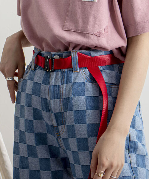 GLOSTER（グロスター）の「【GLOSTER/グロスター】MULTI-PORPOSE バックルベルト改（ベルト・メンズ・チャコールグレー/ライトグレー/ブラック/レッド/オレンジ/イエロー/グリーン/パープル・FREE）」の15枚目の写真