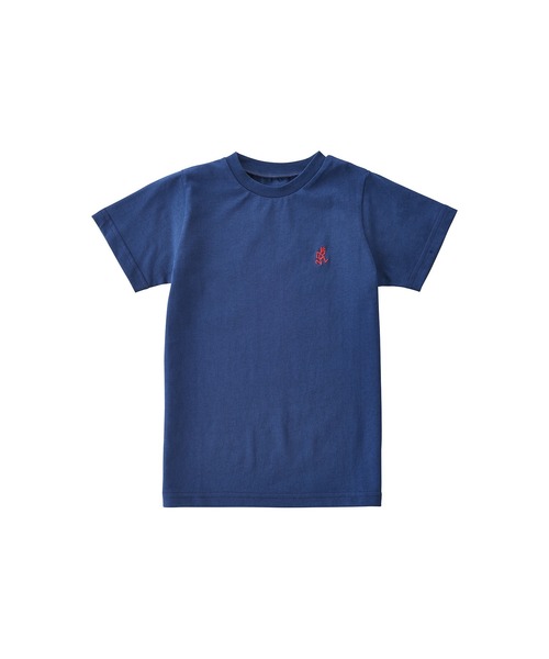 Gramicci（グラミチ）の「【GRAMICCI / グラミチ】KIDS ONE POINT TEE キッズワンポイントＴシャツ（Tシャツ/カットソー・キッズ・ネイビー/レッド系その他/ホワイト/ブラック/パープル系その他/ブルー系その他7/グレー系その他7/ブラック系その他/パープル/サンドベージュ/ヘザーグレー・140cm/150cm）」の7枚目の写真