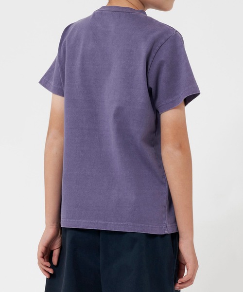 Gramicci（グラミチ）の「【GRAMICCI / グラミチ】KIDS ONE POINT TEE キッズワンポイントＴシャツ（Tシャツ/カットソー・キッズ・ネイビー/レッド系その他/ホワイト/ブラック/パープル系その他/ブルー系その他7/グレー系その他7/ブラック系その他/パープル/サンドベージュ/ヘザーグレー・140cm/150cm）」の13枚目の写真