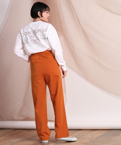cepo（セポ）の「コットンレーヨンサージパンツ（その他パンツ・レディース・イエロー/オレンジ/ブルー・S/M）」の3枚目の写真