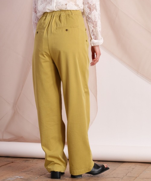 cepo（セポ）の「コットンレーヨンサージパンツ（その他パンツ・レディース・イエロー/オレンジ/ブルー・S/M）」の13枚目の写真