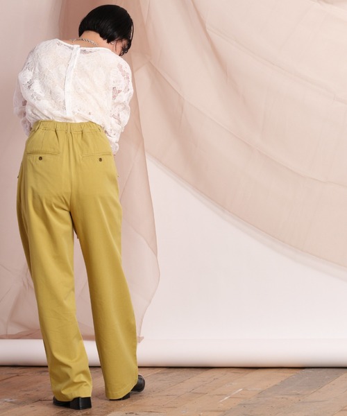 cepo（セポ）の「コットンレーヨンサージパンツ（その他パンツ・レディース・イエロー/オレンジ/ブルー・S/M）」の10枚目の写真
