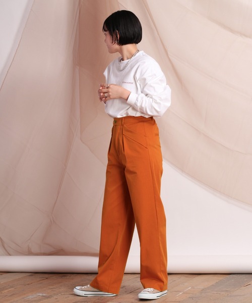 cepo（セポ）の「コットンレーヨンサージパンツ（その他パンツ・レディース・イエロー/オレンジ/ブルー・S/M）」の20枚目の写真
