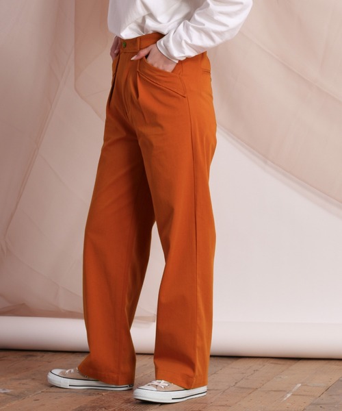 cepo（セポ）の「コットンレーヨンサージパンツ（その他パンツ・レディース・イエロー/オレンジ/ブルー・S/M）」の15枚目の写真
