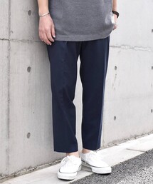 SHIPS any: COOLMAX(R) アンクル テーパード パンツ <セットアップ対応>◆