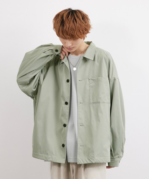 JUNRED(ジュンレッド)の「tai×JUNRed ワイドバルーンシルエットブルゾン(ブルゾン・メンズ・ブラック/オフホワイト/カーキ・FREE/S/M/L)」の15枚目の写真