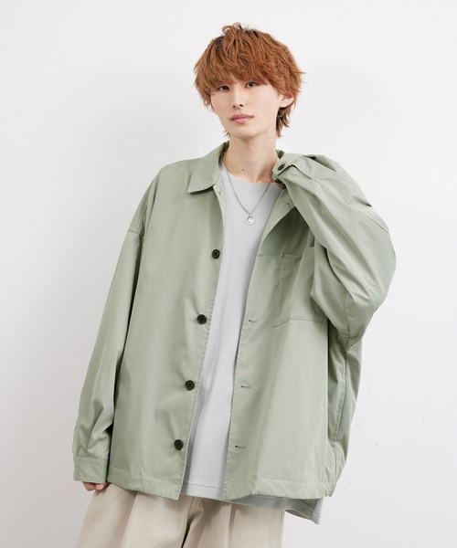 JUNRED(ジュンレッド)の「tai×JUNRed ワイドバルーンシルエットブルゾン(ブルゾン・メンズ・ブラック/オフホワイト/カーキ・FREE/S/M/L)」の7枚目の写真