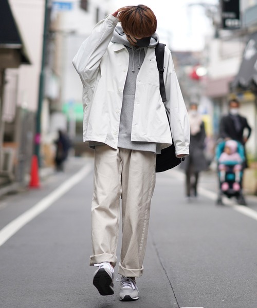 JUNRED(ジュンレッド)の「tai×JUNRed ワイドバルーンシルエットブルゾン(ブルゾン・メンズ・ブラック/オフホワイト/カーキ・FREE/S/M/L)」の21枚目の写真