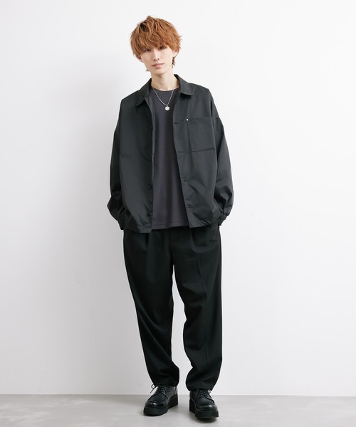 JUNRED(ジュンレッド)の「tai×JUNRed ワイドバルーンシルエットブルゾン(ブルゾン・メンズ・ブラック/オフホワイト/カーキ・FREE/S/M/L)」の19枚目の写真