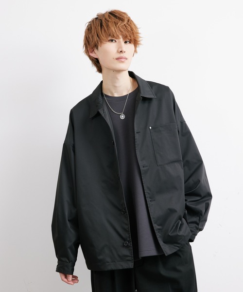 JUNRED(ジュンレッド)の「tai×JUNRed ワイドバルーンシルエットブルゾン(ブルゾン・メンズ・ブラック/オフホワイト/カーキ・FREE/S/M/L)」の13枚目の写真