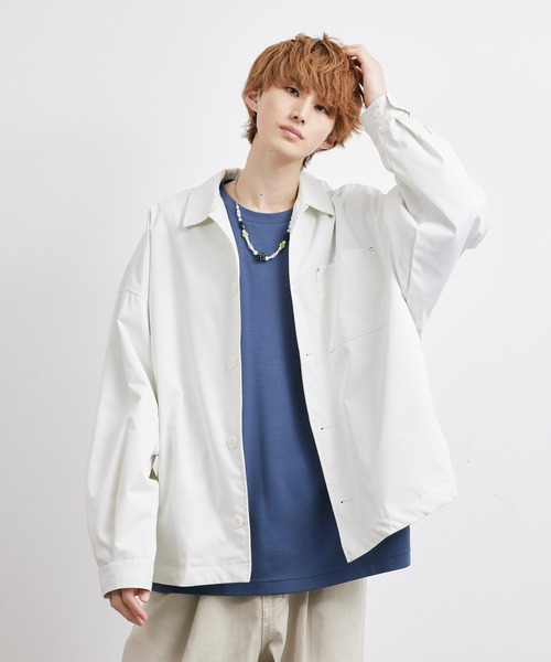 JUNRED(ジュンレッド)の「tai×JUNRed ワイドバルーンシルエットブルゾン(ブルゾン・メンズ・ブラック/オフホワイト/カーキ・FREE/S/M/L)」の14枚目の写真
