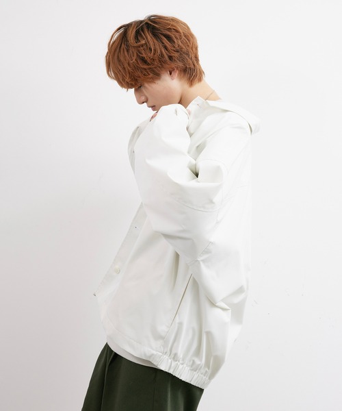 JUNRED(ジュンレッド)の「tai×JUNRed ワイドバルーンシルエットブルゾン(ブルゾン・メンズ・ブラック/オフホワイト/カーキ・FREE/S/M/L)」の6枚目の写真