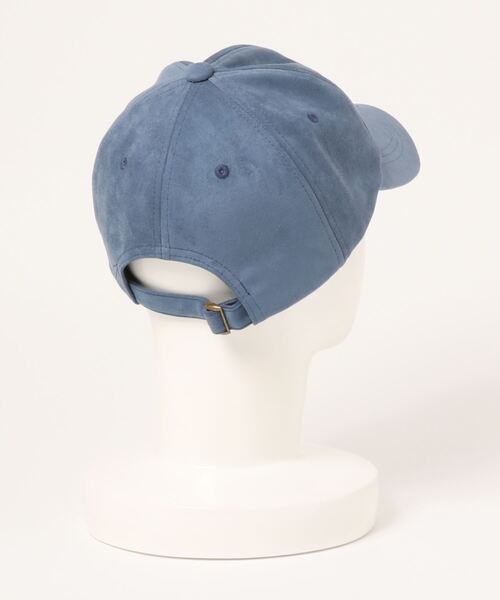 koe（コエ）の「エコスエードキャップ*（キャップ・レディース・ブルー・FREE）」の2枚目の写真
