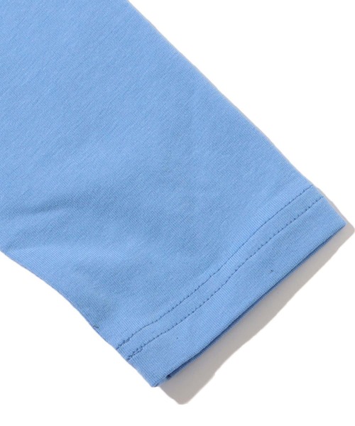 atmos pink（アトモスピンク）の「atmos pink × LYFT  シャーリングロゴトップス  【SP】（Tシャツ/カットソー・レディース・ホワイト/ブラック/ブルー・M/S）」の7枚目の写真