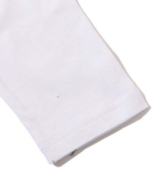 atmos pink（アトモスピンク）の「atmos pink × LYFT  シャーリングロゴトップス  【SP】（Tシャツ/カットソー・レディース・ホワイト/ブラック/ブルー・M/S）」の12枚目の写真