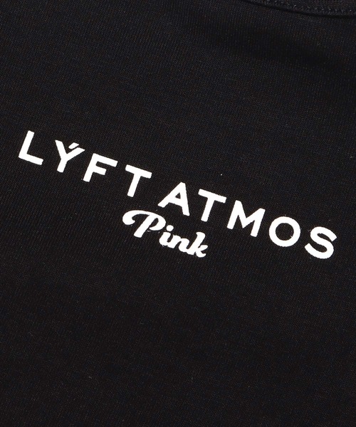 atmos pink（アトモスピンク）の「atmos pink × LYFT  シャーリングロゴトップス  【SP】（Tシャツ/カットソー・レディース・ホワイト/ブラック/ブルー・M/S）」の18枚目の写真