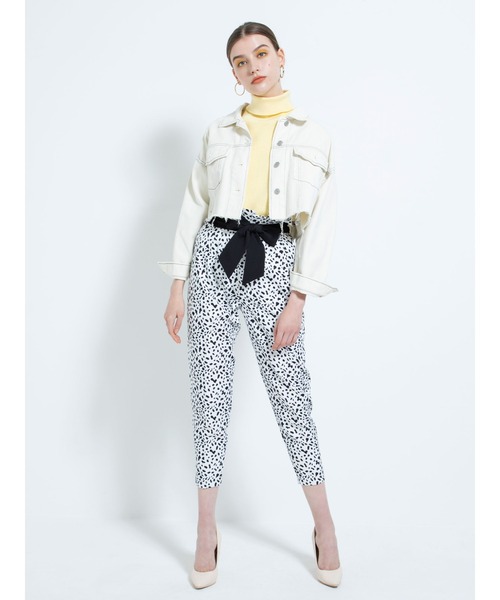 DURAS（デュラス）の「デニムショートジャケット（デニムジャケット・レディース・アイボリー/ライトインディゴブルー・FREE）」の9枚目の写真