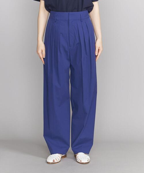 BEAUTY&YOUTH UNITED ARROWS(ビューティーアンドユースユナイテッドアローズ)の「BY タックカーブ パンツ -ウォッシャブル-(その他パンツ・レディース・ブラック/ロイヤルブルー/イエロー・S/M)」の15枚目の写真