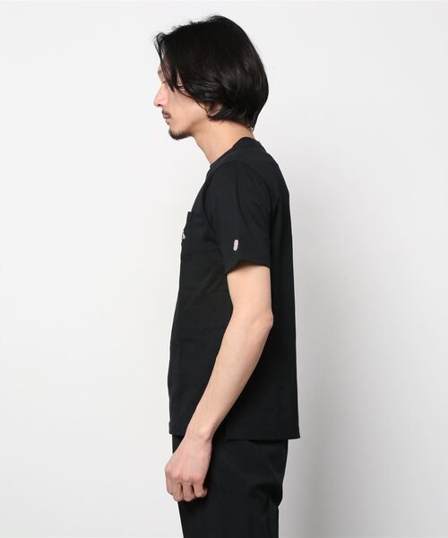 Dickies(ディッキーズ)の「Dickies ディッキーズ 無地ポケット付き半袖Tシャツ(Tシャツ/カットソー・メンズ・ブラック/ネイビー/ピンク/グリーン/ホワイト/ベージュ・XL/M/L)」の7枚目の写真