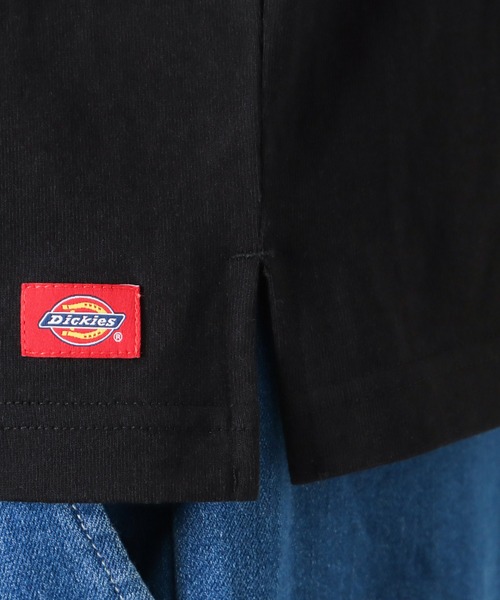 Dickies(ディッキーズ)の「Dickies ディッキーズ 無地ポケット付き半袖Tシャツ(Tシャツ/カットソー・メンズ・ブラック/ネイビー/ピンク/グリーン/ホワイト/ベージュ・XL/M/L)」の17枚目の写真