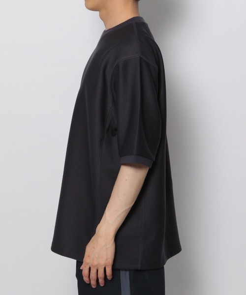 niko and...(ニコアンド)の「スタンダードハーフスリーブトレーナー(Tシャツ/カットソー・メンズ・ネイビー/グレー/アイボリー・SMALL/MEDIUM/LARGE)」の8枚目の写真