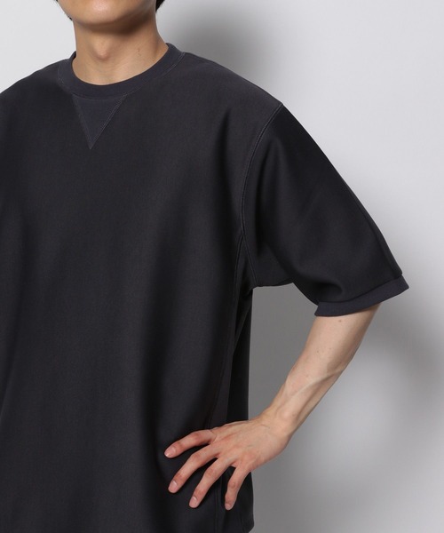 niko and...(ニコアンド)の「スタンダードハーフスリーブトレーナー(Tシャツ/カットソー・メンズ・ネイビー/グレー/アイボリー・SMALL/MEDIUM/LARGE)」の11枚目の写真