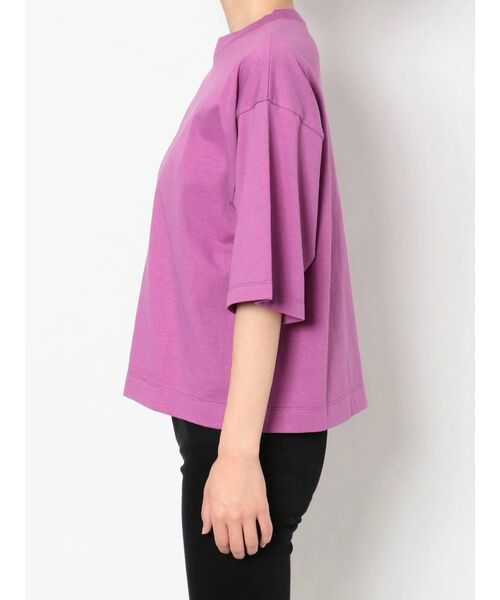 MURUA（ムルーア）の「ベーシックTシャツ（Tシャツ/カットソー・レディース・ブラック/ダークグレー/ホワイト/ピンク・FREE）」の18枚目の写真