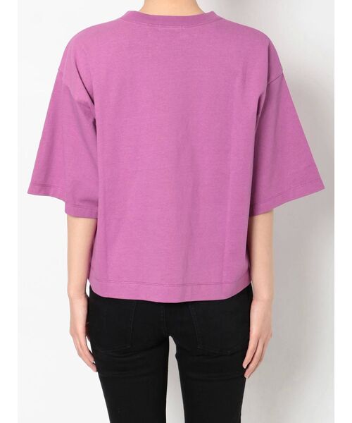 MURUA（ムルーア）の「ベーシックTシャツ（Tシャツ/カットソー・レディース・ブラック/ダークグレー/ホワイト/ピンク・FREE）」の19枚目の写真