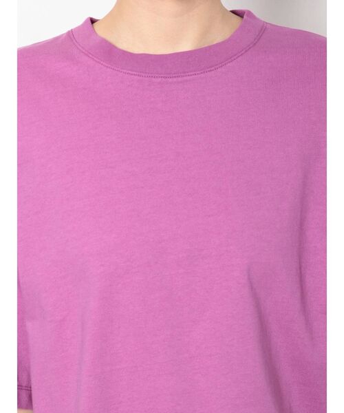 MURUA（ムルーア）の「ベーシックTシャツ（Tシャツ/カットソー・レディース・ブラック/ダークグレー/ホワイト/ピンク・FREE）」の20枚目の写真