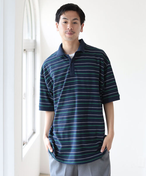 BEAMS（ビームス）の「BEAMS / リバーシブル ポロシャツ（ポロシャツ・メンズ・ブラック/ネイビー・SMALL/MEDIUM/LARGE/X-LARGE）」の13枚目の写真