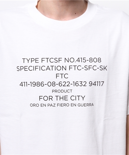 FTC（エフティーシー）の「SPECIFICATIONS （Tシャツ/カットソー・メンズ・ホワイト/ブラック/グリーン系その他・SMALL/MEDIUM/LARGE/X-LARGE）」の11枚目の写真