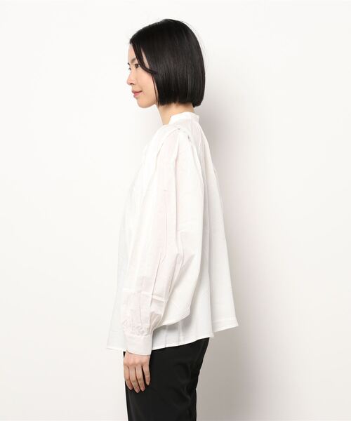 RODEO CROWNS WIDE BOWL（ロデオクラウンズワイドボウル）の「ボリュームスリーブ2WAYシャツ（シャツ/ブラウス・レディース・ホワイト/ブラック/ライトカーキ・FREE）」の5枚目の写真