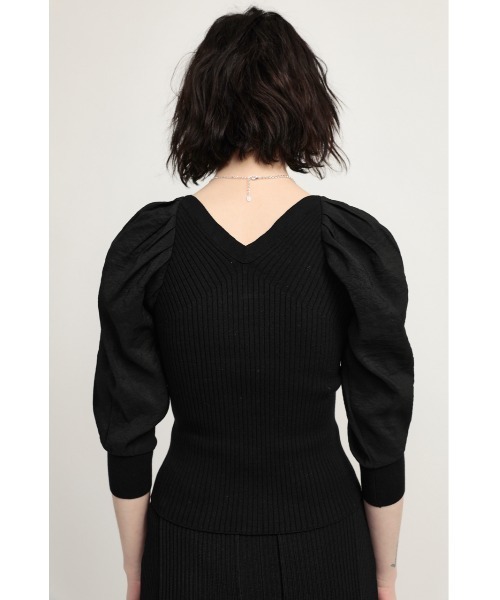 トップス docking hem tops fifth ドッキングニットトップス | 人気レディースファッション