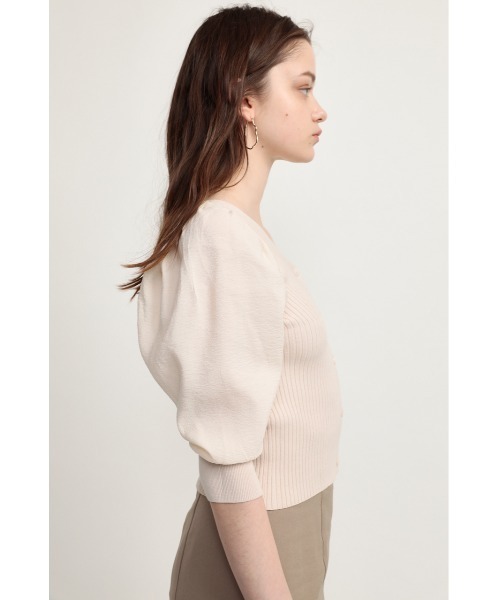 SLY（スライ）の「FRONT BUTTON DOCKING TOPS フロントボタン