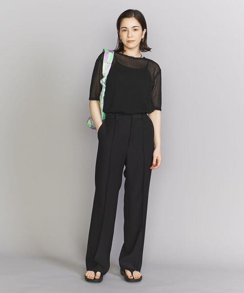 【新品】BEAUTY&YOUTH UNITED ARROWSドビーフレアパンツ BEAUTY&YOUTH UNITED ARROWS（ビューティーアンドユース