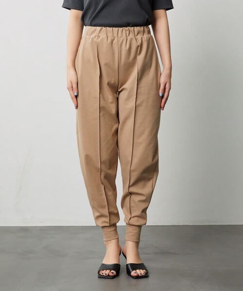 Aresense（アーセンス）の「Aresense/アーセンス ジョガーパンツ（スウェットパンツ・レディース・ブラック/ベージュ・ﾌﾘ-）」の20枚目の写真