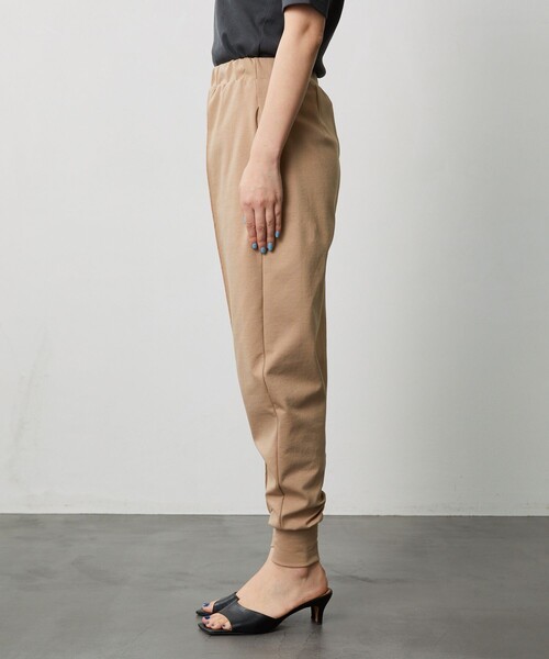 Aresense（アーセンス）の「Aresense/アーセンス ジョガーパンツ（スウェットパンツ・レディース・ブラック/ベージュ・ﾌﾘ-）」の21枚目の写真