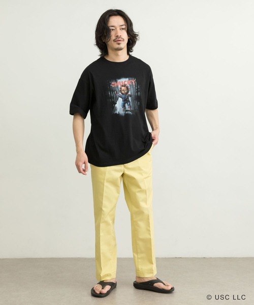 URBAN RESEARCH（アーバンリサーチ）の「URBAN RESEARCH iD　グラフィックプリントオーバーサイズTシャツ（Tシャツ/カットソー・メンズ・その他1/その他2/その他3・MEDIUM/LARGE）」の4枚目の写真