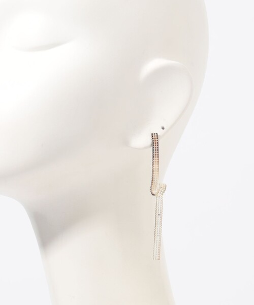 WOUTERS & HENDRIX（ウッターズアンドヘンドリックス）の「WOUTERS&HENDRIX  LA DENSE SERPENTINE ピアス（ピアス（両耳用）・レディース・シルバー系その他・FREE）」の7枚目の写真