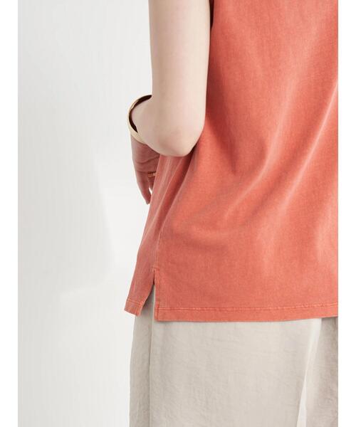 earth music&ecology(アースミュージックアンドエコロジー)の「ピグメントダイノースリーブプルオーバー(Tシャツ/カットソー・レディース・ライトグレー/オリーブ/アイボリー/テラコッタ・FREE)」の17枚目の写真