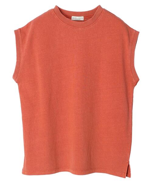 earth music&ecology(アースミュージックアンドエコロジー)の「ピグメントダイノースリーブプルオーバー(Tシャツ/カットソー・レディース・ライトグレー/オリーブ/アイボリー/テラコッタ・FREE)」の16枚目の写真