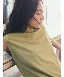earth music&ecology | ピグメントダイノースリーブプルオーバー(Tシャツ/カットソー)