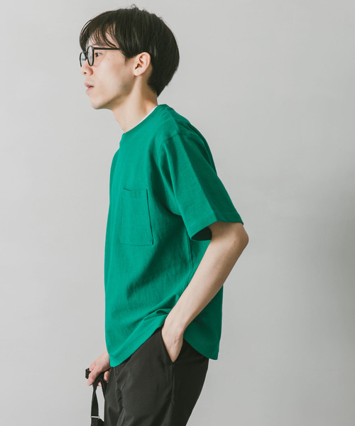 URBAN RESEARCH DOORS(アーバンリサーチドアーズ)の「ヘビーオンス ショートスリーブTシャツ(Tシャツ/カットソー・メンズ・グリーン/スミクロ/レッド/ブルー/ホワイト/グレー・X-LARGE/MEDIUM/LARGE)」の11枚目の写真