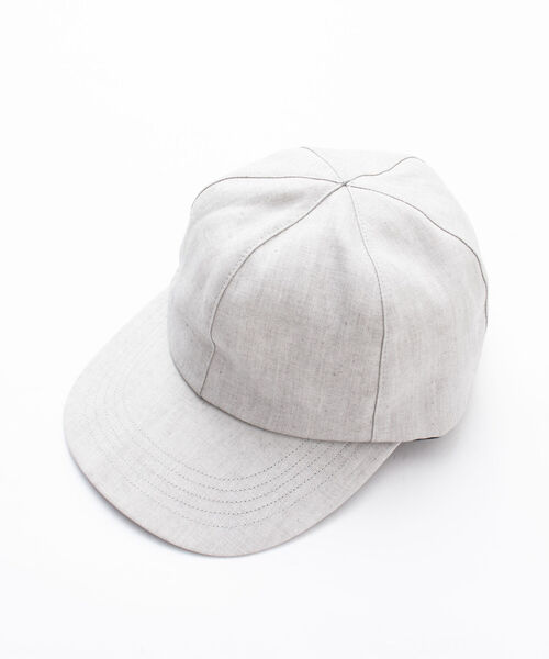 Nine Tailor(ナインテイラー)の「【Nine tailor/ナインテーラー】Marinus Cap N-926 6パネルキャップ(キャップ・メンズ・グレイッシュベージュ/チャコールグレー/ベージュ/ライトグレー・FREE)」の3枚目の写真