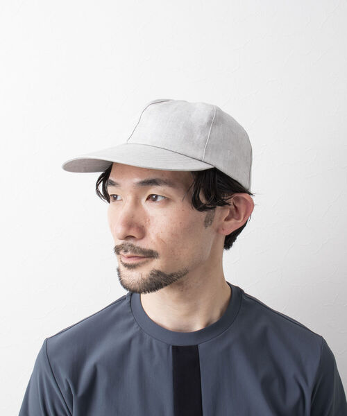 Nine Tailor(ナインテイラー)の「【Nine tailor/ナインテーラー】Marinus Cap N-926 6パネルキャップ(キャップ・メンズ・グレイッシュベージュ/チャコールグレー/ベージュ/ライトグレー・FREE)」の15枚目の写真