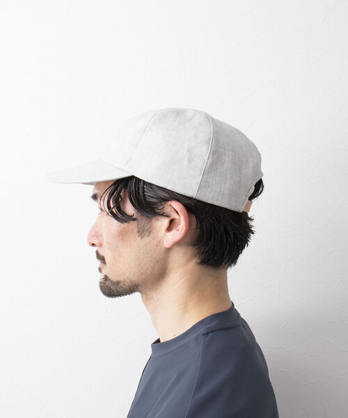 Nine Tailor(ナインテイラー)の「【Nine tailor/ナインテーラー】Marinus Cap N-926 6パネルキャップ(キャップ・メンズ・グレイッシュベージュ/チャコールグレー/ベージュ/ライトグレー・FREE)」の14枚目の写真