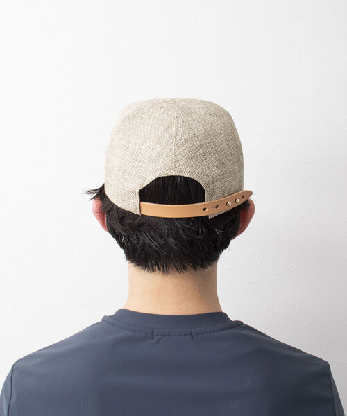 Nine Tailor(ナインテイラー)の「【Nine tailor/ナインテーラー】Marinus Cap N-926 6パネルキャップ(キャップ・メンズ・グレイッシュベージュ/チャコールグレー/ベージュ/ライトグレー・FREE)」の7枚目の写真
