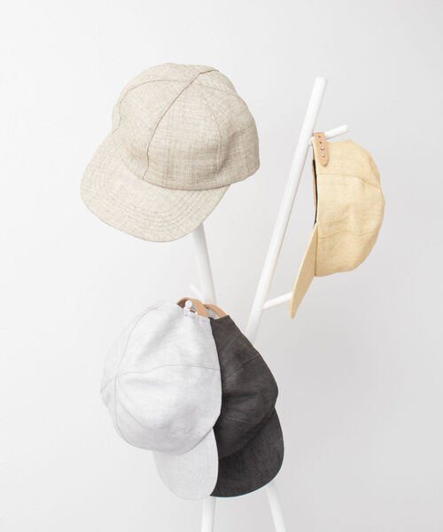 Nine Tailor(ナインテイラー)の「【Nine tailor/ナインテーラー】Marinus Cap N-926 6パネルキャップ(キャップ・メンズ・グレイッシュベージュ/チャコールグレー/ベージュ/ライトグレー・FREE)」の6枚目の写真