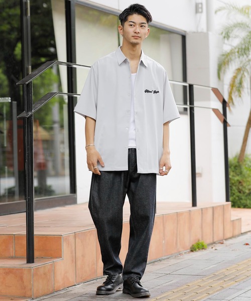 Beno（ビーノ）の「オーバーサイズ バック刺繍 スーベニアシャツ TIGER